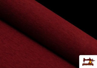 Tissu pour Tapisserie en Chenille Coordonné Grenat couleur Grenat Tissu pour Tapisserie en Chenille Coordonné Grenat couleur Grenat
