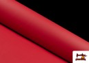 Vente en ligne de Tissu en Cuir Synthétique de Couleurs Eco couleur Rouge