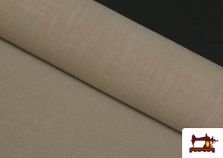 Tissu en Lin de Couleurs couleur Bronzé