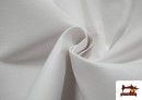 Tissu Serge en Coton 100% couleur Blanc