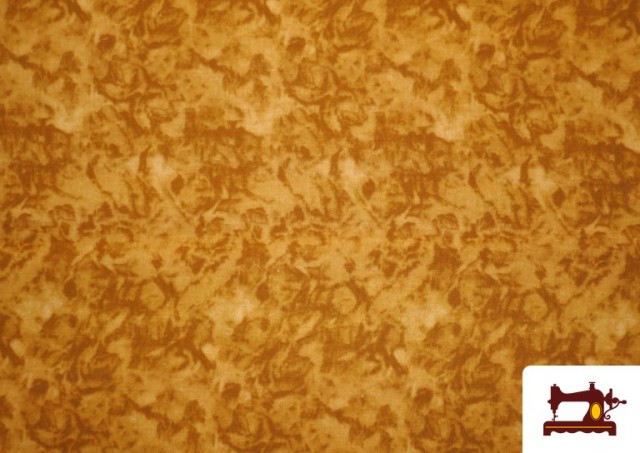 Acheter en ligne Tissu en Coton Marbré de Couleurs couleur Jaune