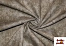 Vente en ligne de Tissu en Coton Marbré de Couleurs couleur Beige