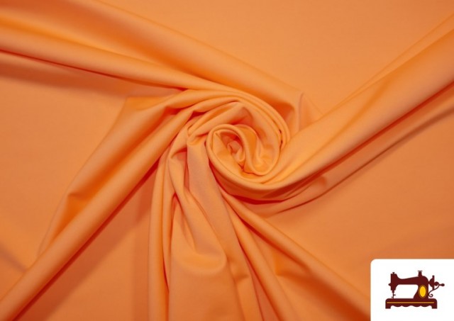 Vente en ligne de Tissu en Lyra Élastique de Couleurs couleur Orange