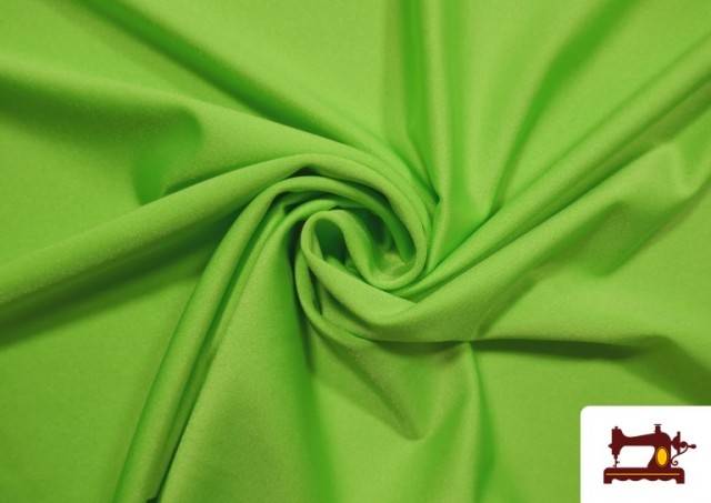 Vente en ligne de Tissu en Lyra Élastique de Couleurs couleur Vert