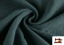Acheter en ligne Tissu en Lin Lavage de Pierre couleur Vert Pétrole