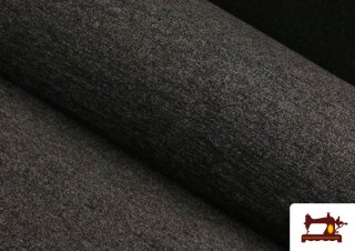 Acheter Tissu en Micro Chenille couleur Gris