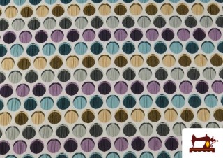 Vente de Tissu en Jacquard Cloqué Effet Faux Pli couleur Violet Vente de Tissu en Jacquard Cloqué Effet Faux Pli couleur Violet