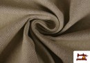 Tissu en Canvas Panama Organique 100% couleur Bronzé