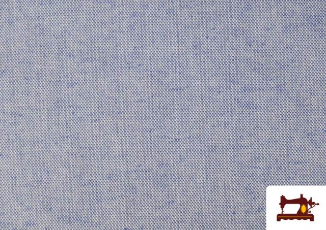 Acheter Tissu en Canvas Panama Organique 100% couleur Bleu