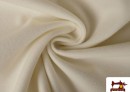 Vente en ligne de Tissu en Mouflon de Couleurs couleur Écru