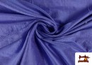 Vente de Tissu en Soie Naturel 100% Shantung de Couleurs couleur Bleu Cobalt
