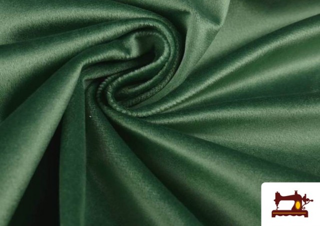 Tissu en Velours pour Tapisserie de Couleurs couleur Vert