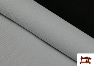 Tissu en Mousseline de Couleurs couleur Gris Tissu en Mousseline de Couleurs couleur Gris