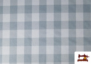 Acheter Tissu Viyella Imprimé à Carreaux Bleus