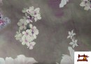 Acheter en ligne Tissu en Néoprène Floral avec Hortensia
