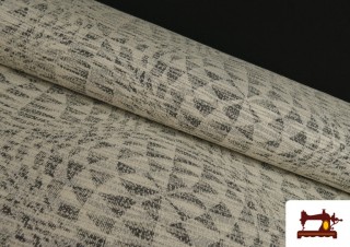 Tissu de Tee-Shirt en Lin Jacquard Imprimé Géométrique Tissu de Tee-Shirt en Lin Jacquard Imprimé Géométrique