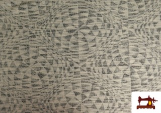 Vente de Tissu de Tee-Shirt en Lin Jacquard Imprimé Géométrique Vente de Tissu de Tee-Shirt en Lin Jacquard Imprimé Géométrique