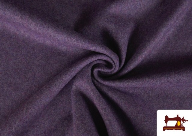 Acheter en ligne Tissu en Étoffe de Laine de Couleurs couleur Violet