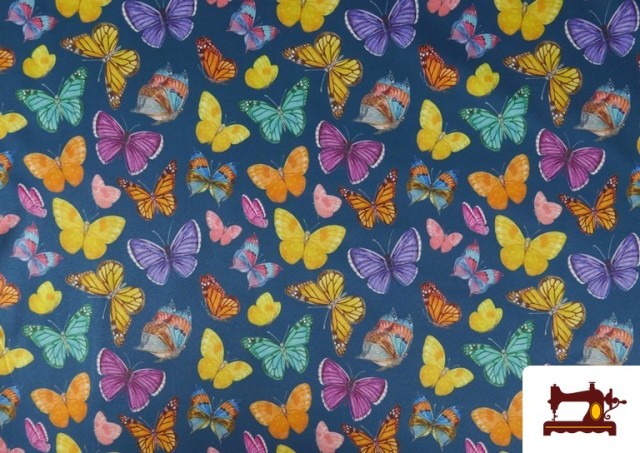 Acheter Tissu en Softshell Imprimé avec Papillons
