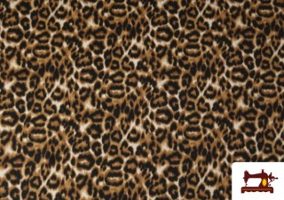 Acheter Tissu en Lycra Élastique Imprimé Animal Léopard Marron Acheter Tissu en Lycra Élastique Imprimé Animal Léopard Marron