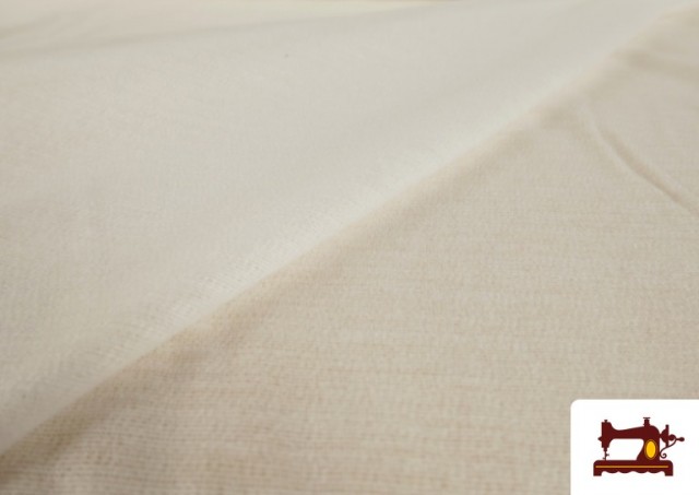 Vente de copy of Tissu Doublure Thermo-adhésive Fine en Coton couleur Blanc