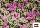 Acheter copy of Tissu en Crêpe avec Imprimé Floral
