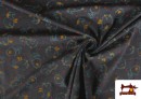 Acheter en ligne copy of Tissu de Tee-Shirt avec Cerises Pin-Up couleur Gris