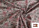 Acheter en ligne copy of Tissu en Coton Imprimé avec Dinosaures couleur Rosé