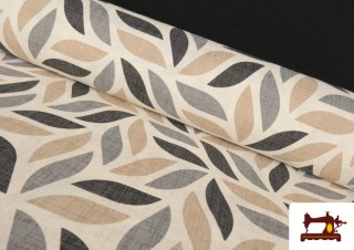 Tissu en Canvas avec Imprimé Abstract