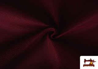 Tissu en Filet 3D pour Sacs à Dos et Décoration couleur Grenat