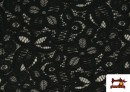 Acheter copy of Tissu en Canvas Imprimé avec Dalles Vintage couleur Noir