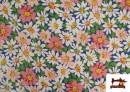 Vente en ligne de copy of Tissu en Crêpe avec Imprimé Floral