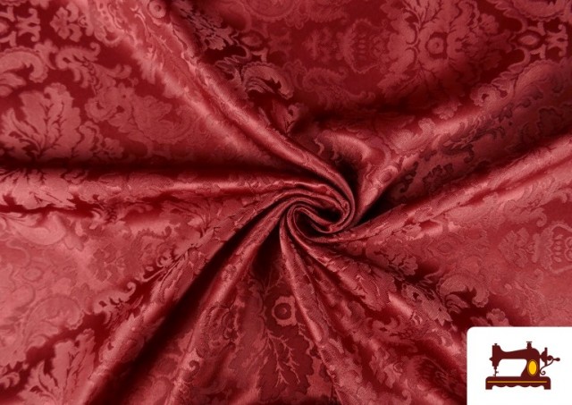 Vente en ligne de copy of Tissu Fantaisie Jacquard Médiéval couleur Rouge