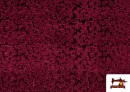 copy of Tissu Popeline en Coton avec Imprimé Camouflage couleur Rubis