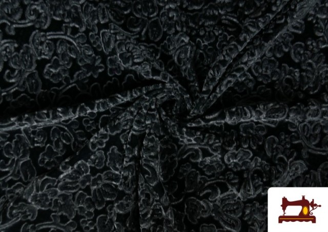 copy of Tissu Popeline en Coton avec Imprimé Camouflage couleur Gris