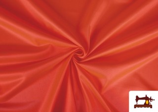 Tissu en Rase Ketten en Couleurs Fluorescents couleur Orange