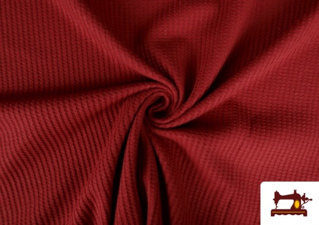 copy of Tissu de Tee-Shirt avec Cerises Pin-Up couleur Rouge