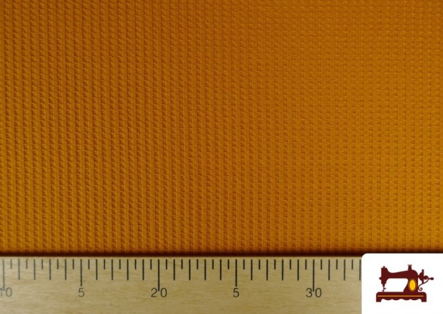 copy of Tissu de Tee-Shirt avec Cerises Pin-Up couleur Moutarde