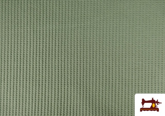 Vente de copy of Tissu de Tee-Shirt avec Cerises Pin-Up couleur Vert menthe