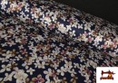 Tissu Style PuntRoma avec Imprimé Floral