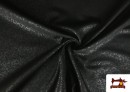 Acheter Tissu Style PuntRoma avec Brillants couleur Noir