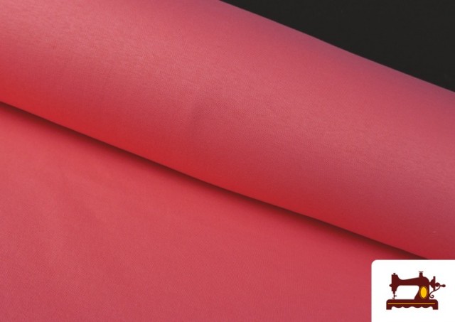 Acheter en ligne Tissu en Sweat de Couleurs couleur Rosé
