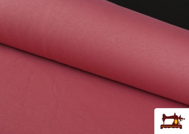 Acheter Tissu en Sweat de Couleurs couleur Rose pâle