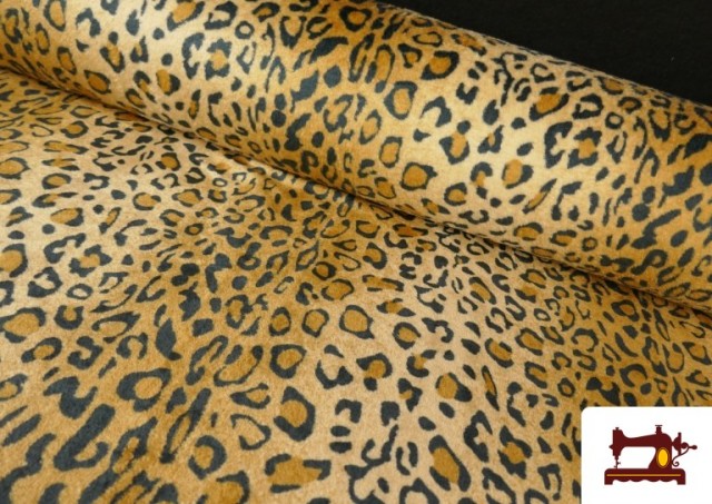 copy of Tissu en Coraline Polaire Douce avec Imprimé Léopard