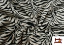 Acheter en ligne Tissu Coraline Polaire Doux Zèbre