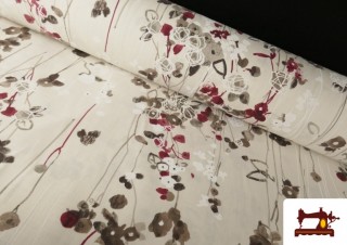 Acheter Tissu en Canvas avec Imprimé Floral Doux Acheter Tissu en Canvas avec Imprimé Floral Doux