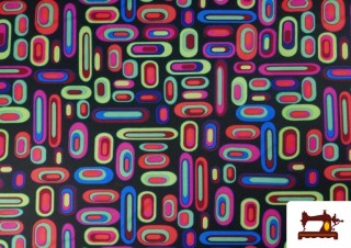 Acheter Tissu en Stretch Imprimé avec Capsules