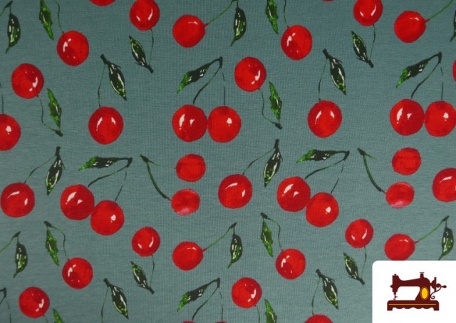 Vente de copy of Tissu French Terry avec Imprimé Floral Multicolore