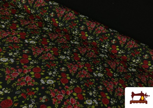 copy of Tissu en Crêpe Floral