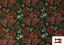 Vente de copy of Tissu en Crêpe Floral